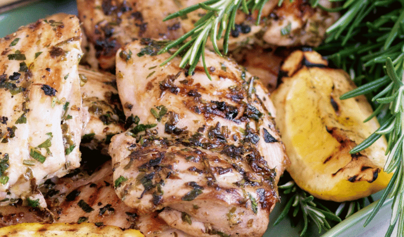 Grilled Lemon Herb Chicken