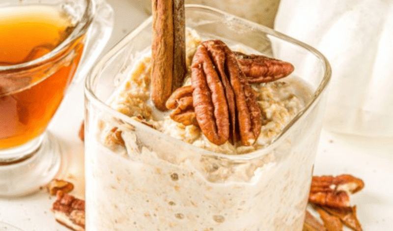 Keto Maple Pecan Porridge