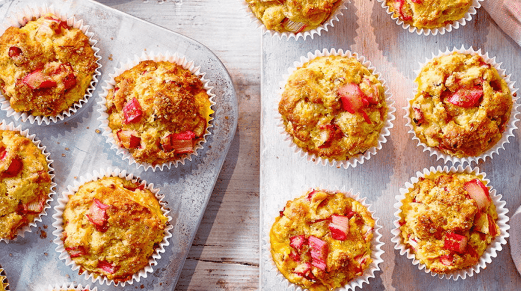 Rhubarb Muffins Recipe