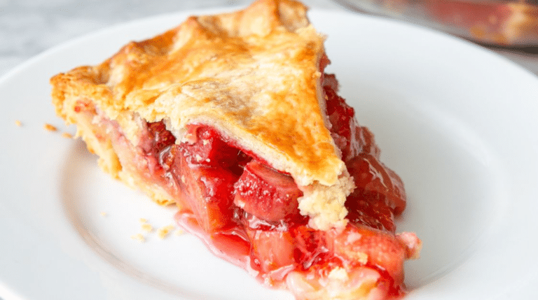 Strawberry Rhubarb Pie Recipe