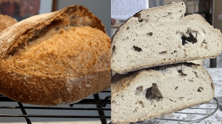 50% Whole Wheat Sourdough Recipe