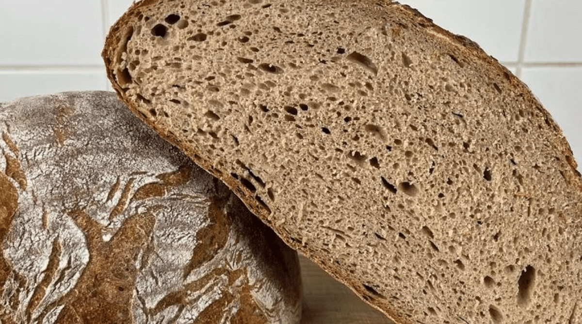 50% Whole Wheat Sourdough Recipe