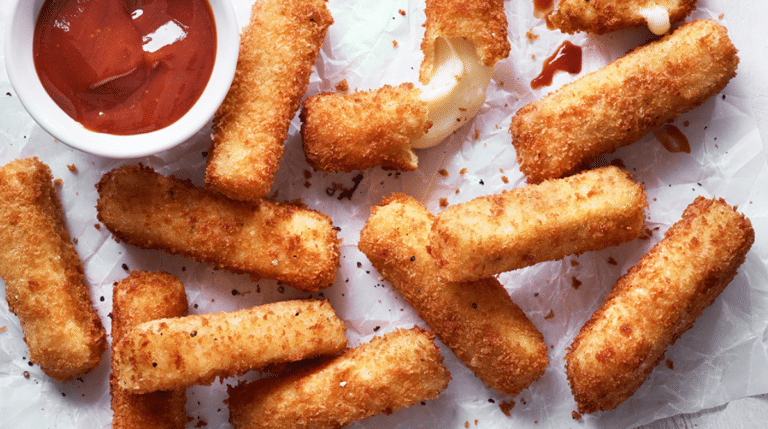 Air Fryer Mozzarella Sticks Recipe