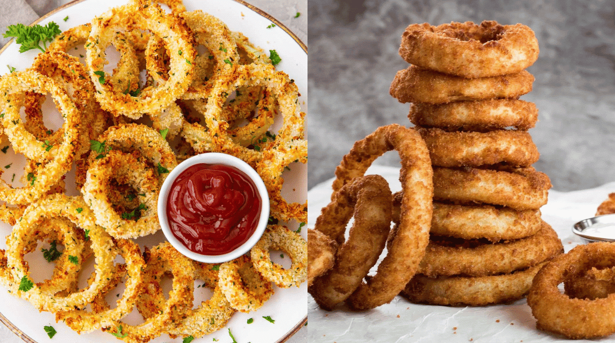 Crunchy Air Fryer Onion Rings Recipe: Must-Try!