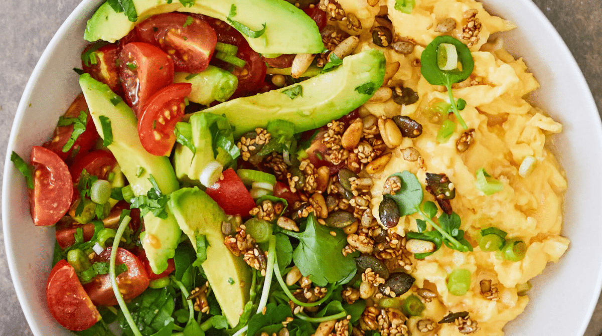 Avocado and Egg Breakfast Bowl