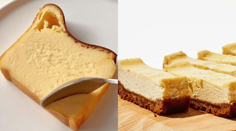 Loaf Pan Basque Cheesecake