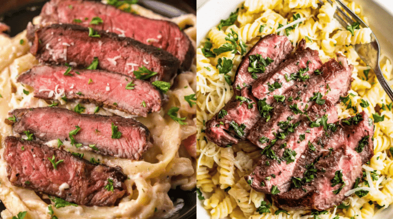 Steak Alfredo Recipe