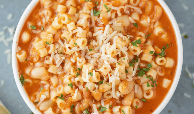 Pasta Fagioli