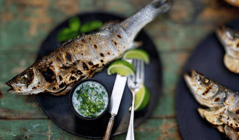 grilled mackerel