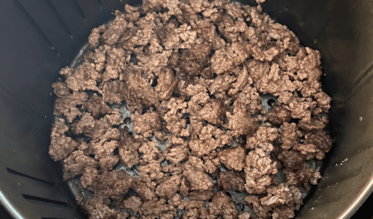 Air Fryer Ground beef